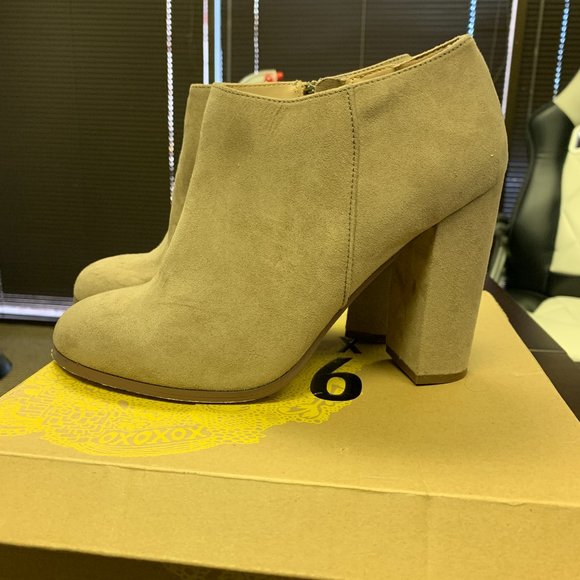 Mix No. 6 Suede Booties - Picture 2 of 6